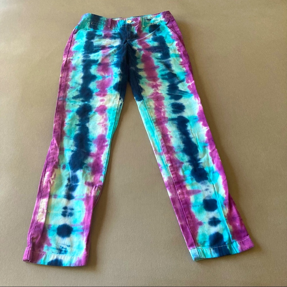 Tie Dye Chinos - J Crew + Homemade